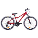 Horský Bicykel 26" Fuzlu Oxygen Hliníkový Červený